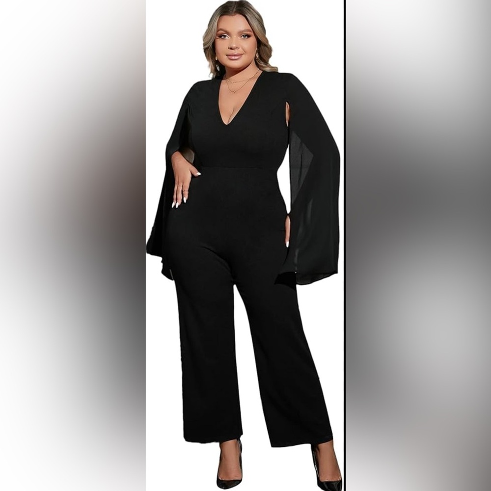 WDIRARA Elegant Black Jumpsuit